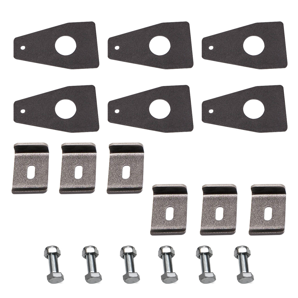 6pcs Universal Roof Rack Gutter Mounts compatible for Jeep Cherokee New