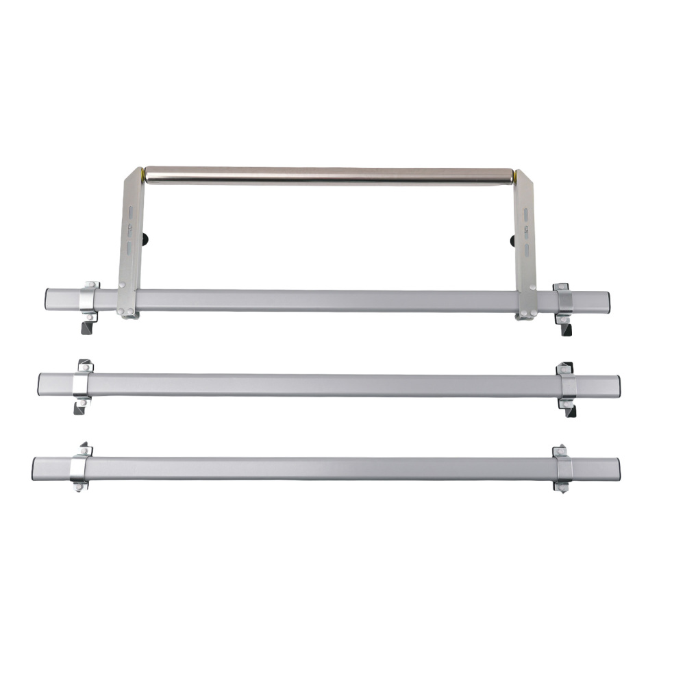 3 Bars Roof Rack compatible for Vauxhall Vivaro Van 2019-Onwards Zinc Plated Cargo Carrier