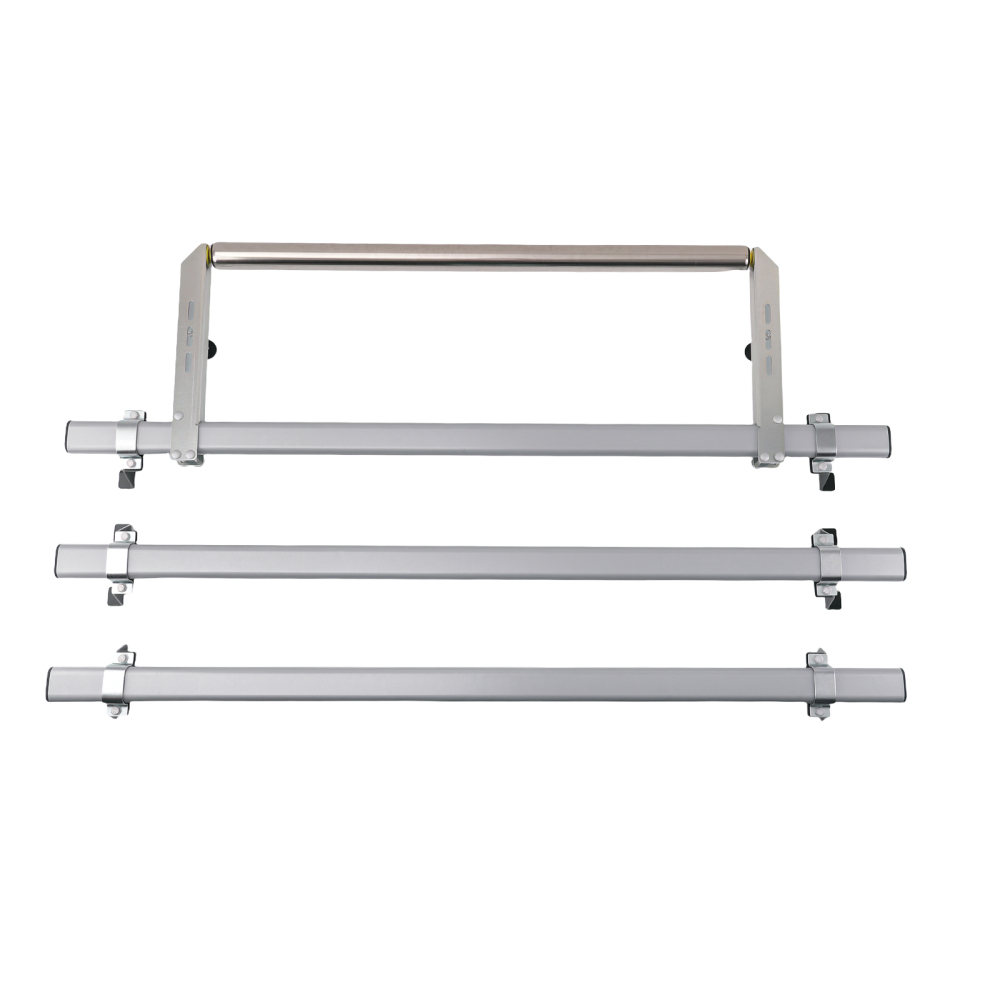 3 Bars Roof Rack compatible for Vauxhall Vivaro Van 2019-Onwards Zinc Plated Cargo Carrier