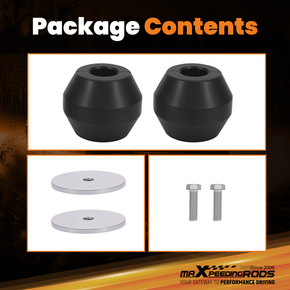 Front Complete Rubber Spring compatible for Jeep Grand Cherokee 4WD 1999-2004 Kit