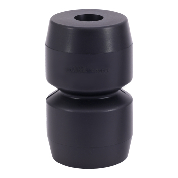 Rear Suspension Helper Spring Kit 2400 lbs compatible for Jeep JK Wrangler 4WD 2007 - 2018