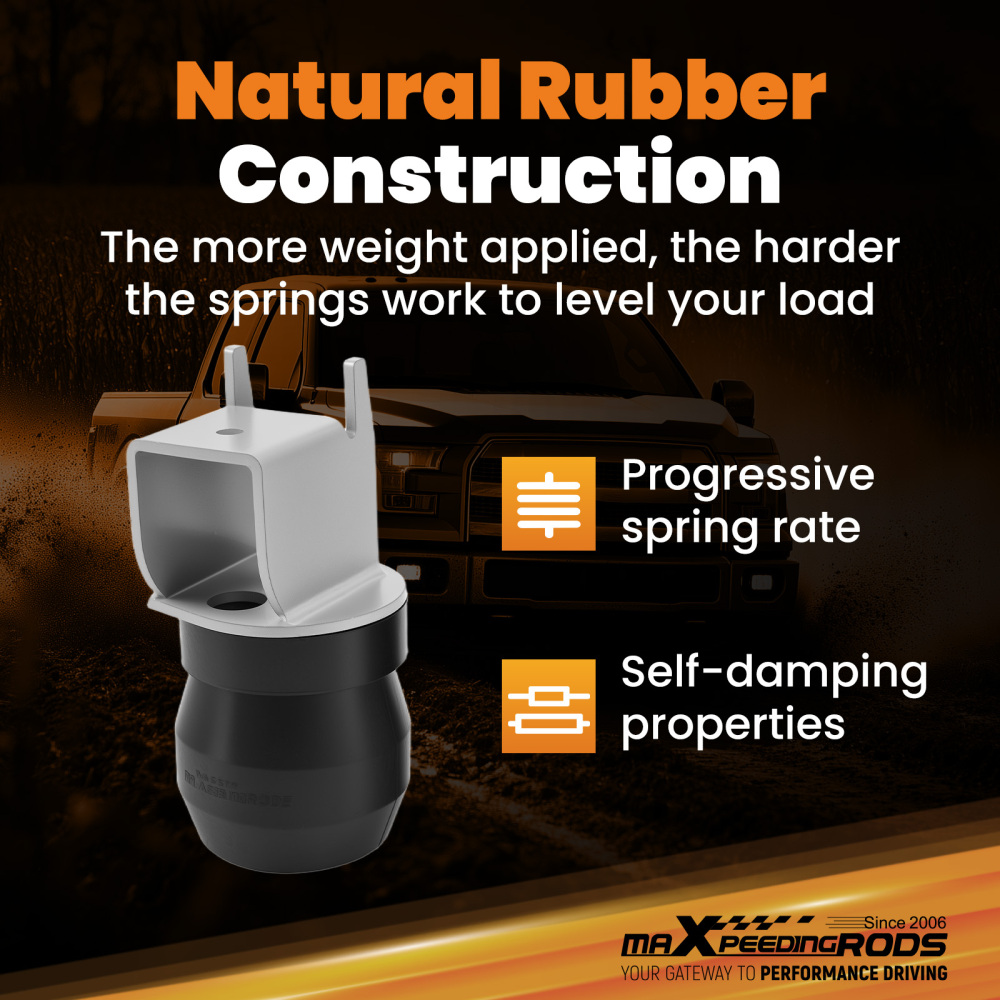 Rear Suspension Helper Spring Kit compatible for Ford F-150 2004-2013 2014