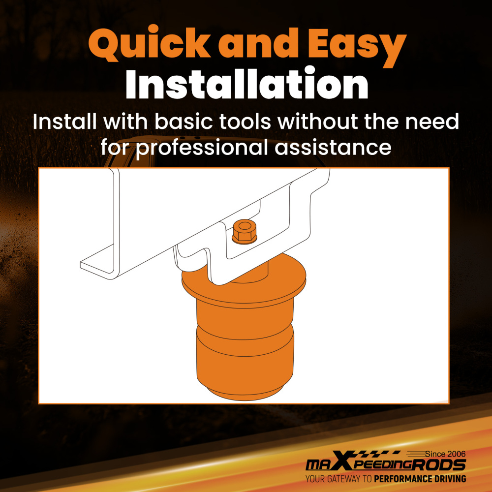 MaXpeedingrods Rear Suspension Enhancement System compatible for Cadillac Escalade 1992-01