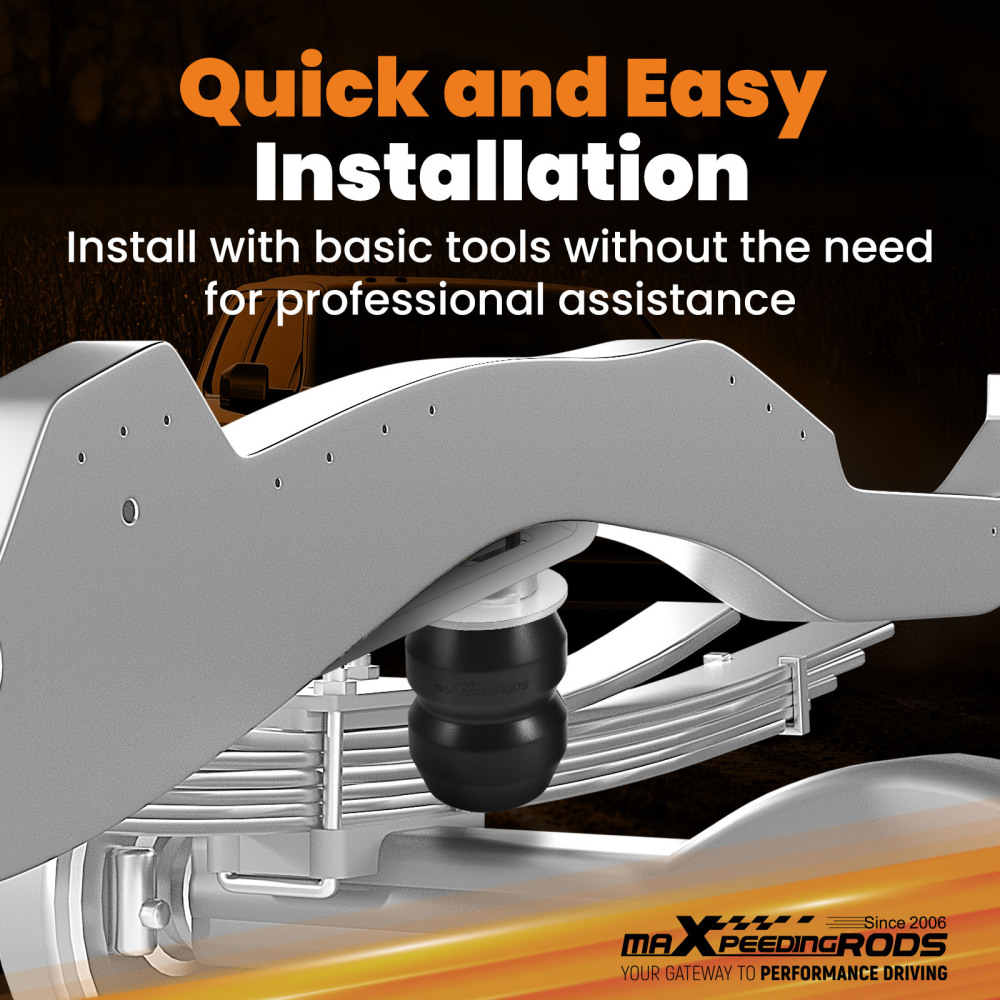 Rear Suspension Helper Spring Kit For Avalanche/Compatible for Suburban/Yukon