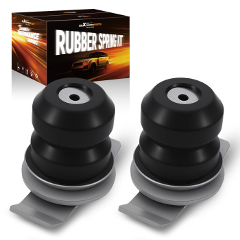 Pre-Assembled Rubber Spring Kit compatible for Toyota Tundra 2000-2021 Rear Pair