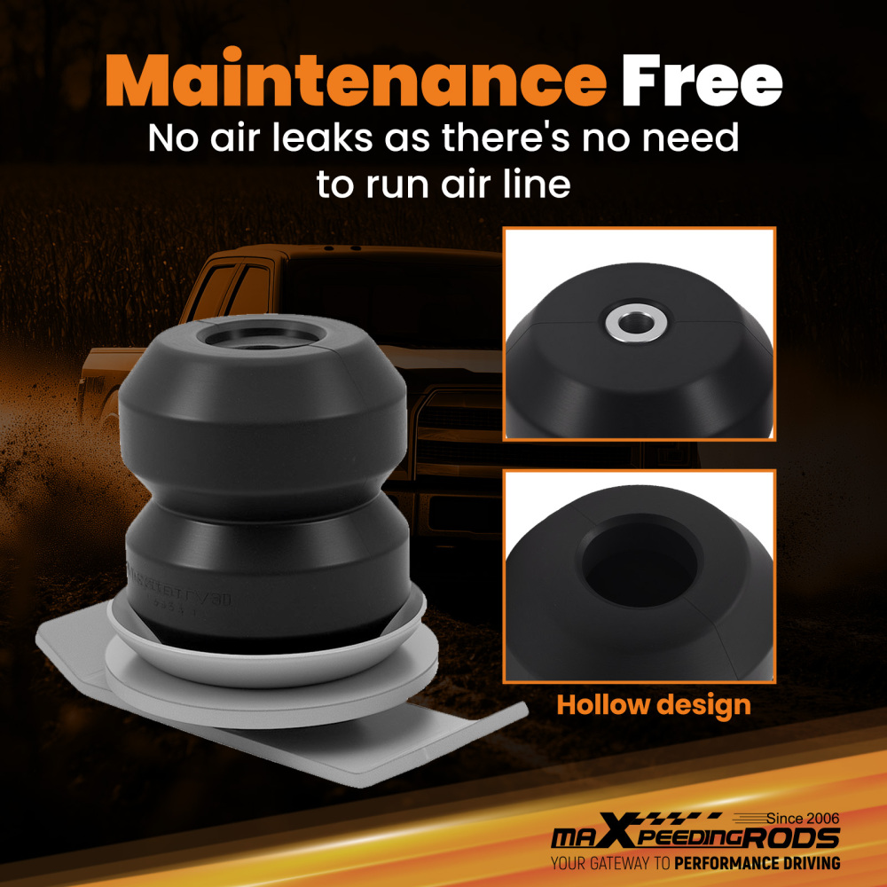 Rear Suspension Helper Spring Kit compatible for Nissan Frontier compatible for Toyota Tundra 2005-2021