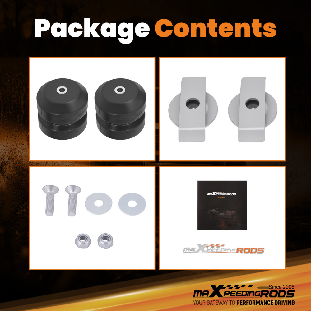 Rear Suspension Enhancement System 6000 lbs compatible for Chevy Colorado 2WD 4WD 2015-2025