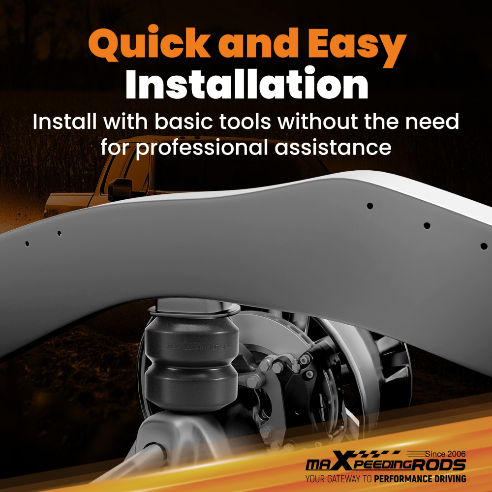 Front Suspension Helper Spring Kit compatible for RAM 2500 2011-2013