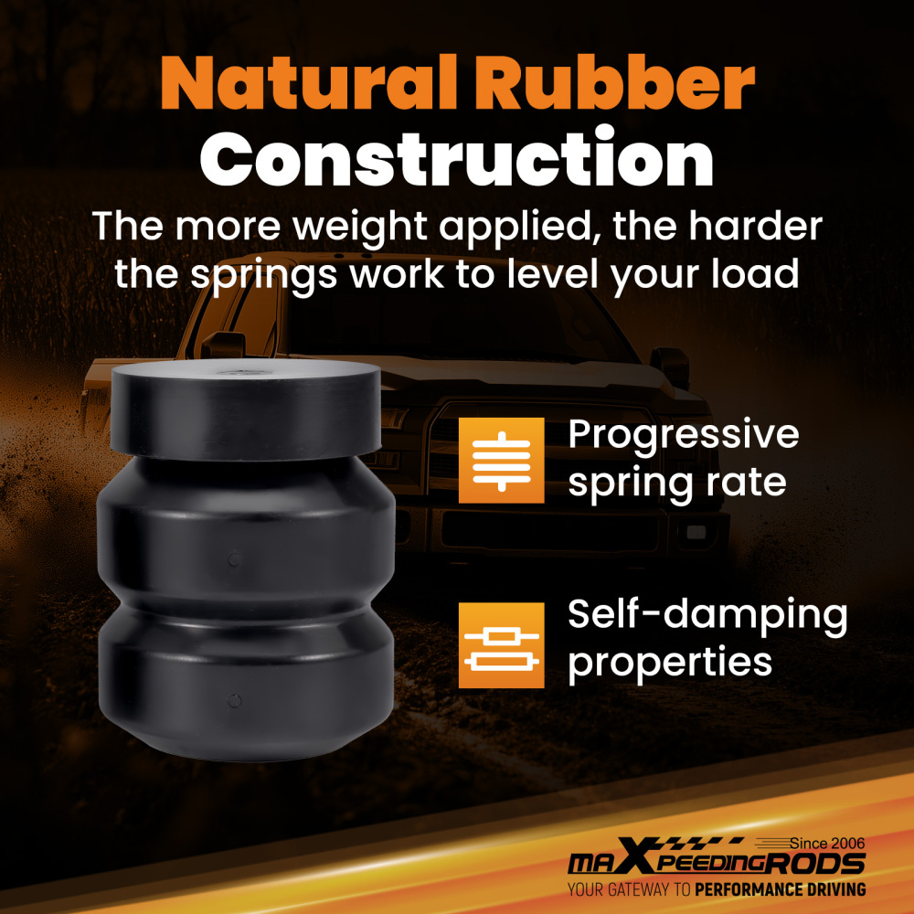 Rear Suspension Helper Spring Kit compatible for GMC Yukon XL 1500 2000-2016