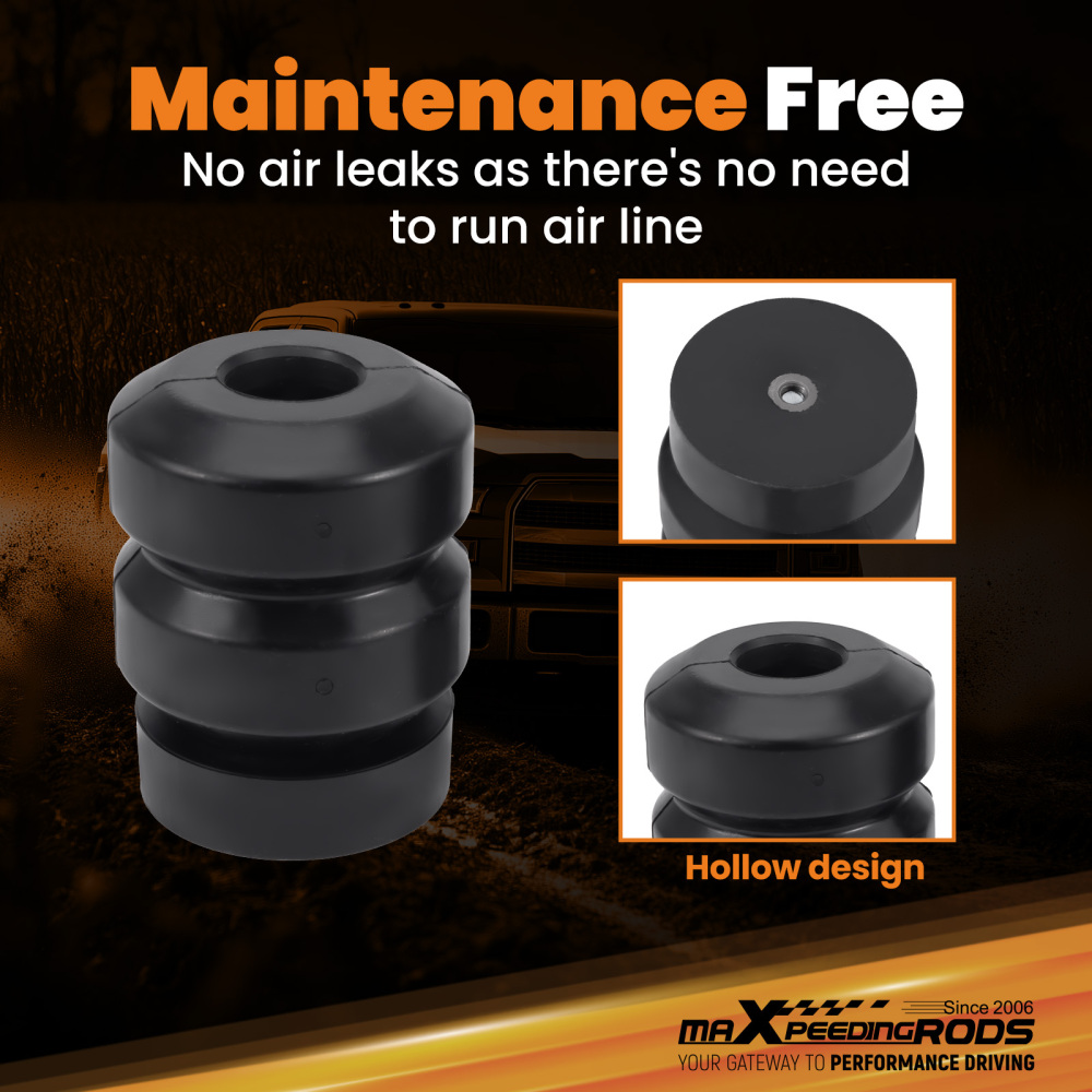 Rear Suspension Helper Spring Kit compatible for GMC Yukon XL 1500 2000-2016