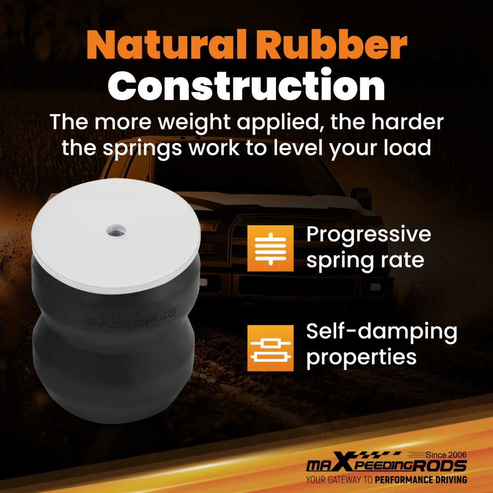 Rear Suspension Enhancement System 8600lbs compatible for Chevrolet Silverado 1500 99-2019