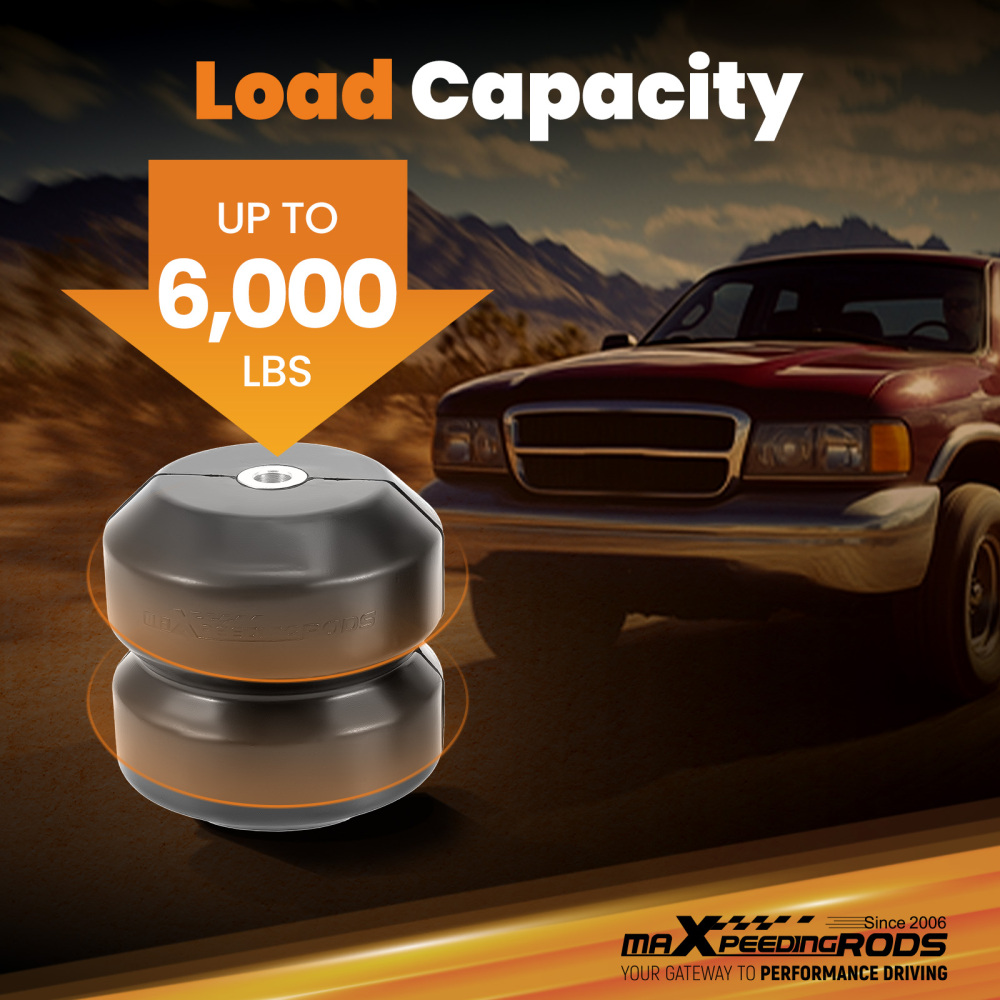 Rear Suspension Enhancement System 6000lbs compatible for Dodge RAM 1500 1994-2001