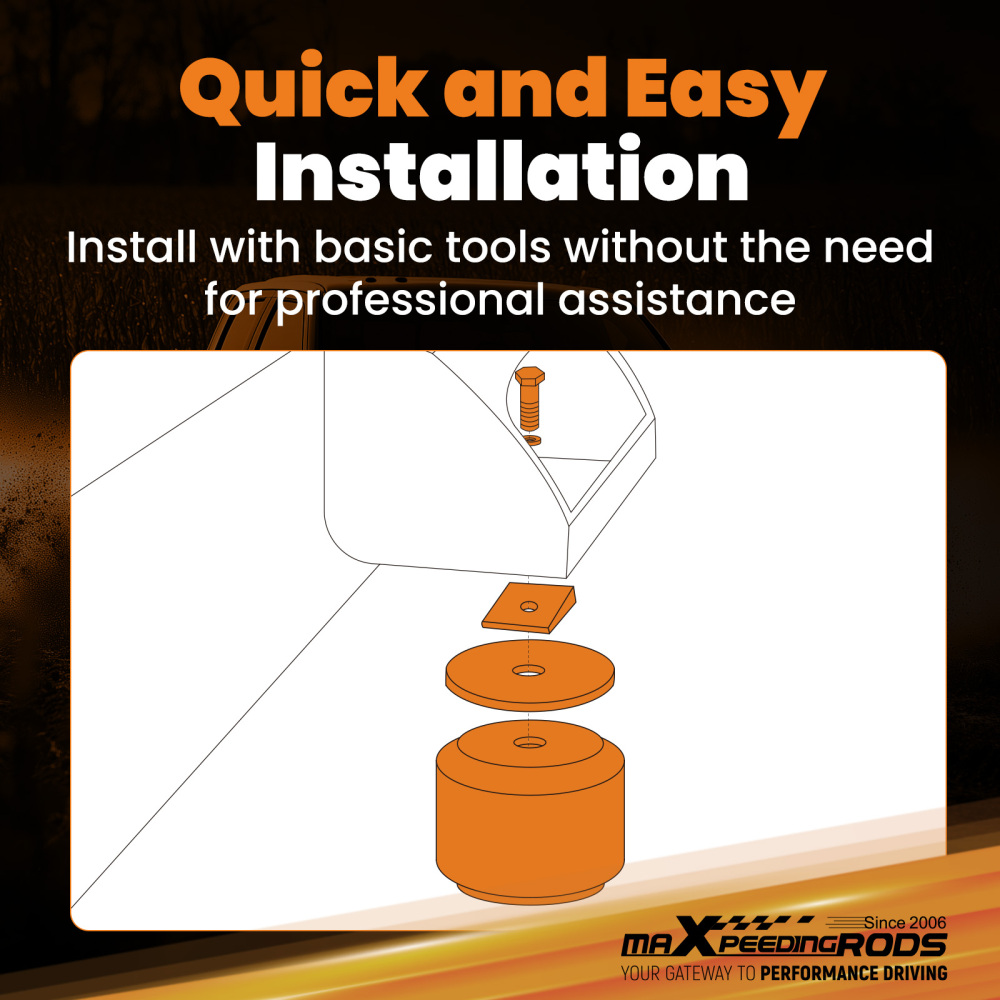 Front Suspension Enhancement System 14000lbs compatible for Silverado/Sierra 1996-2010