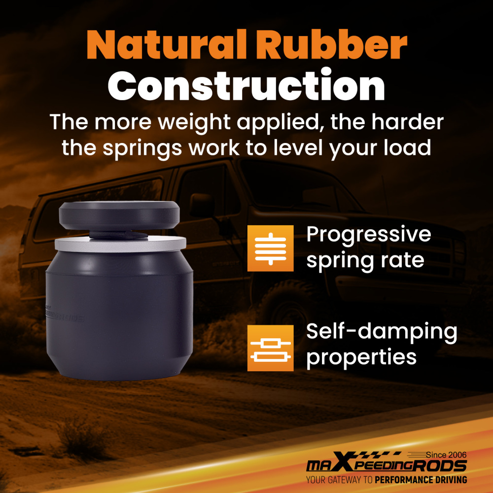 Air Suspension Helper Spring Kit compatible for Chevrolet ExpressGMC compatible for Savana 1999-2021