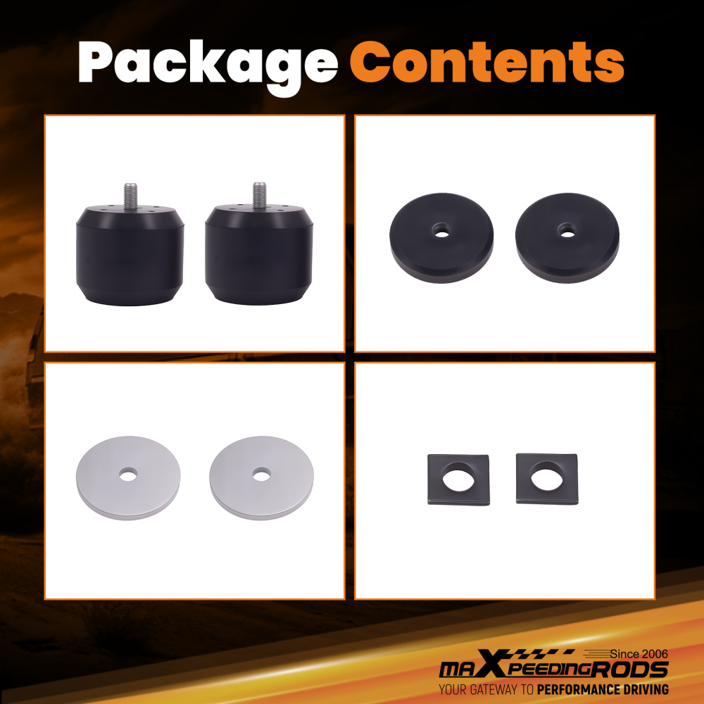 Air Suspension Helper Spring Kit compatible for Chevrolet ExpressGMC compatible for Savana 1999-2021