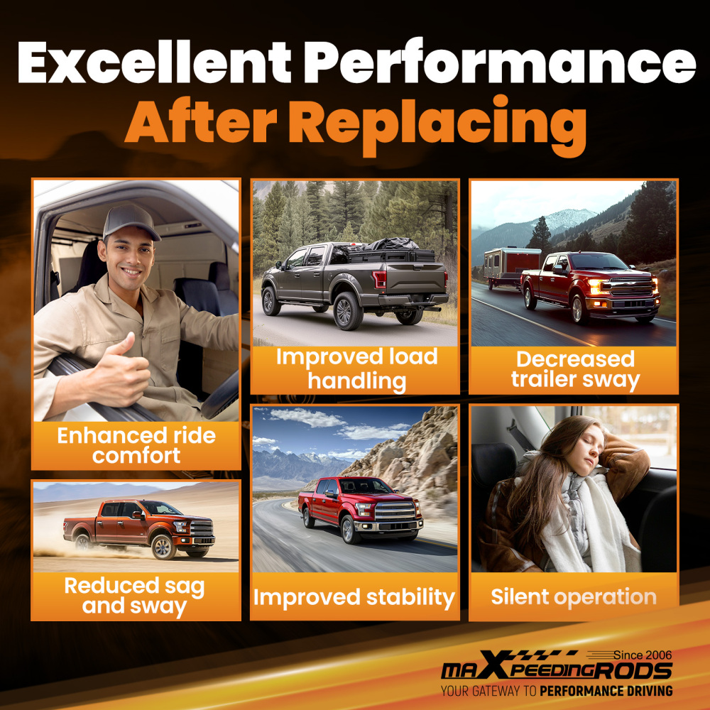 Rear Suspension Enhancement System Kit compatible for Silverado Sierra 2500 3500 2011-2025