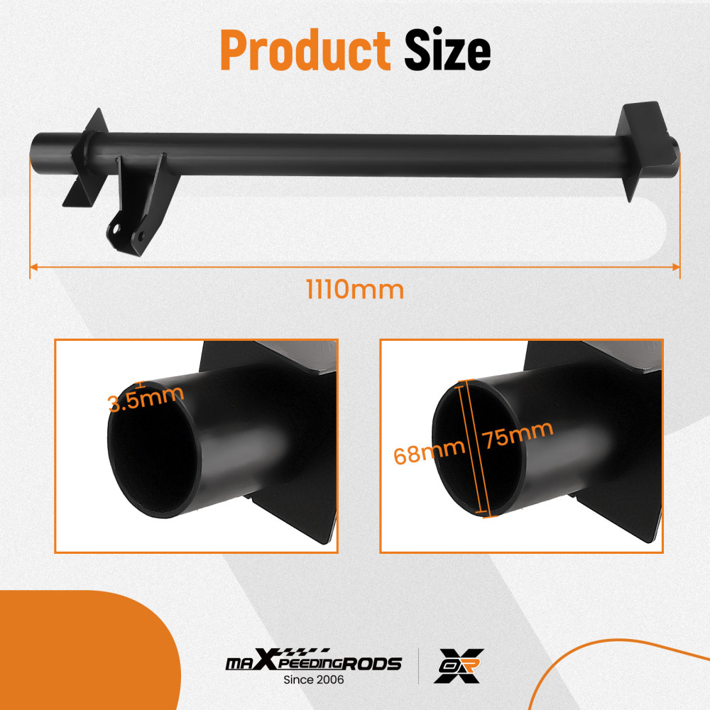 Rear Shock Mount Crossmember compatible for Chevy Silverado GMC 1500 2007-2014 Upper Tank