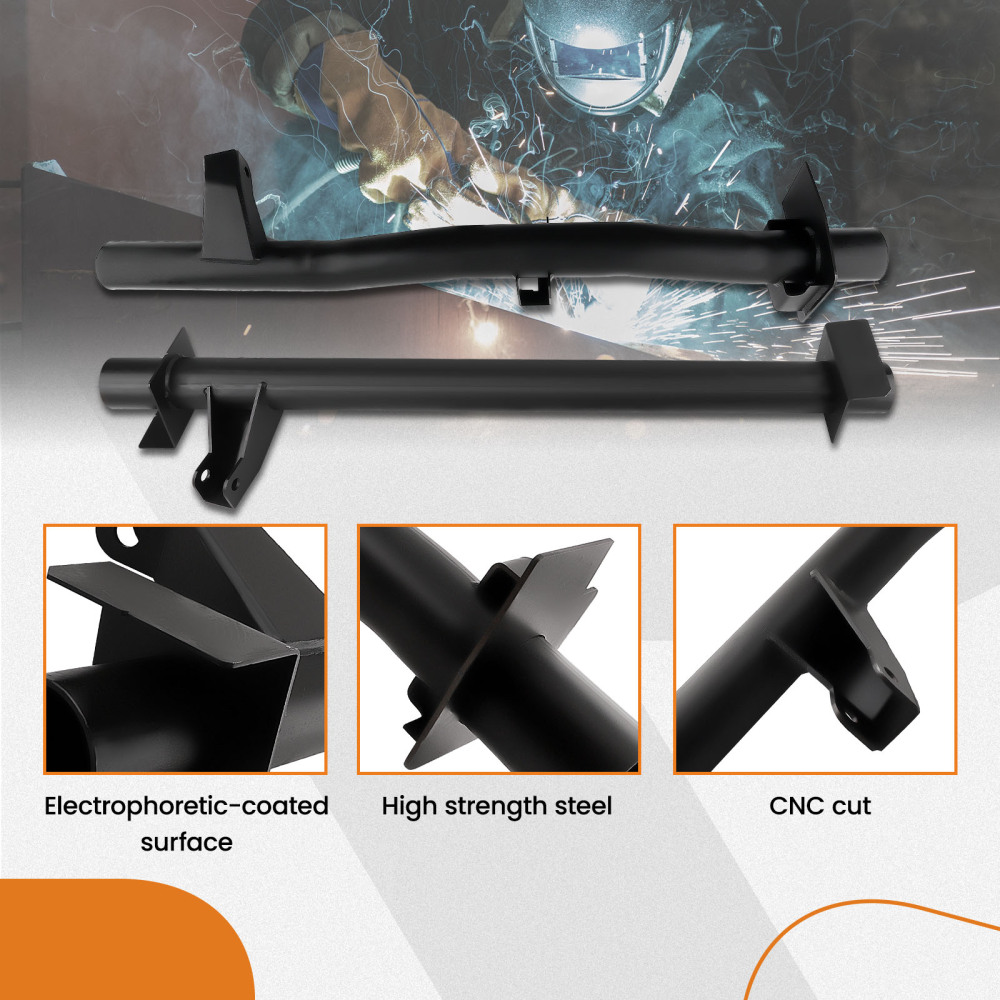 Rear Shock Mount Crossmember compatible for Chevy Silverado GMC 1500 2007-2014 Upper Tank