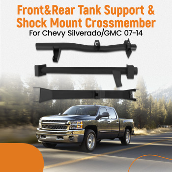 FrontRear Tank SupportShock Mount Crossmember compatible for Chevy Silverado 1500 07-14