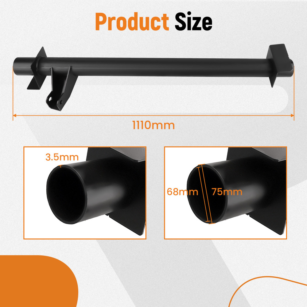 FrontRear Tank SupportShock Mount Crossmember compatible for Chevy Silverado 1500 07-14