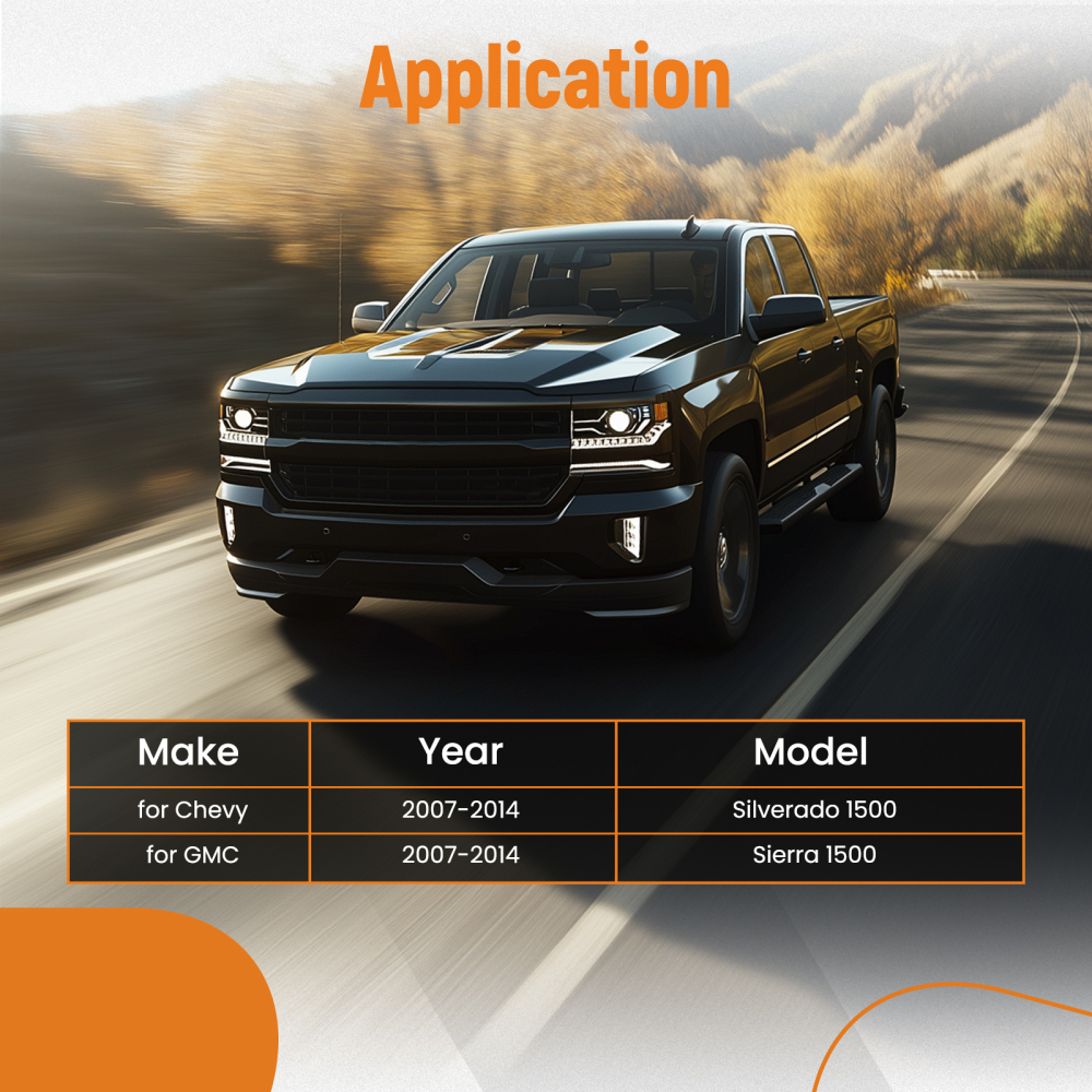 Rear Fuel Tank Support Crossmember For Chevy Silverado GMC Sierra 1500 07-2014