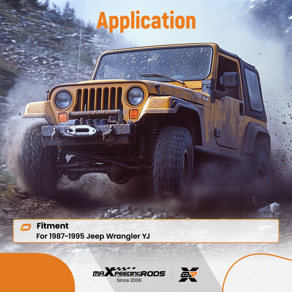 Center Skid Plates Rust Repair Frame RH LH compatible for Jeep Wrangler YJ 1988-1995 AID