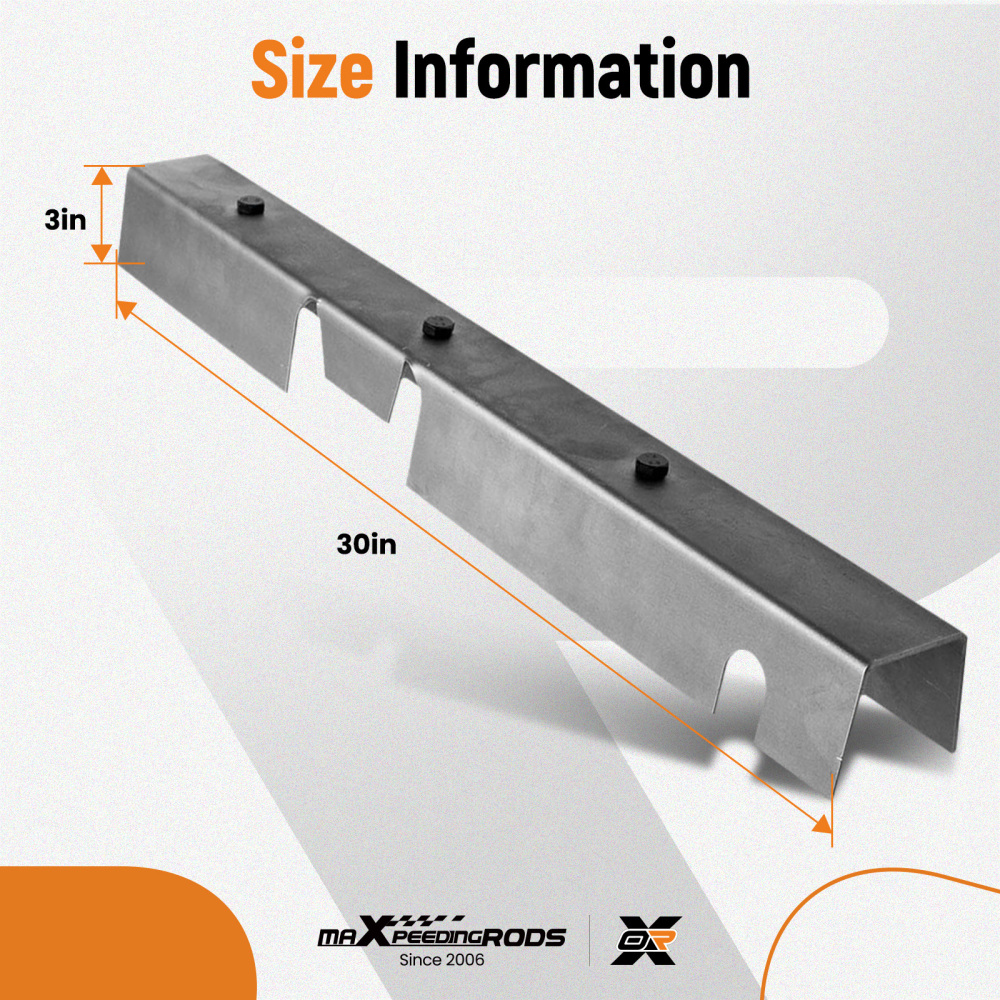 Center Skid Plates Rust Repair Frame RH LH compatible for Jeep Wrangler YJ 1988-1995 AID