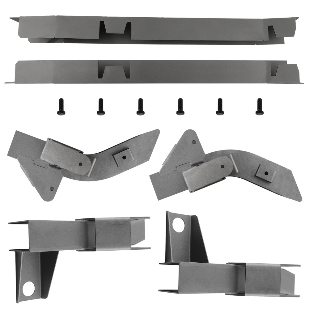 Frame Rust Repair Full Set Compatible For Jeep Wrangler TJ 97-2002 Heavy Duty steel