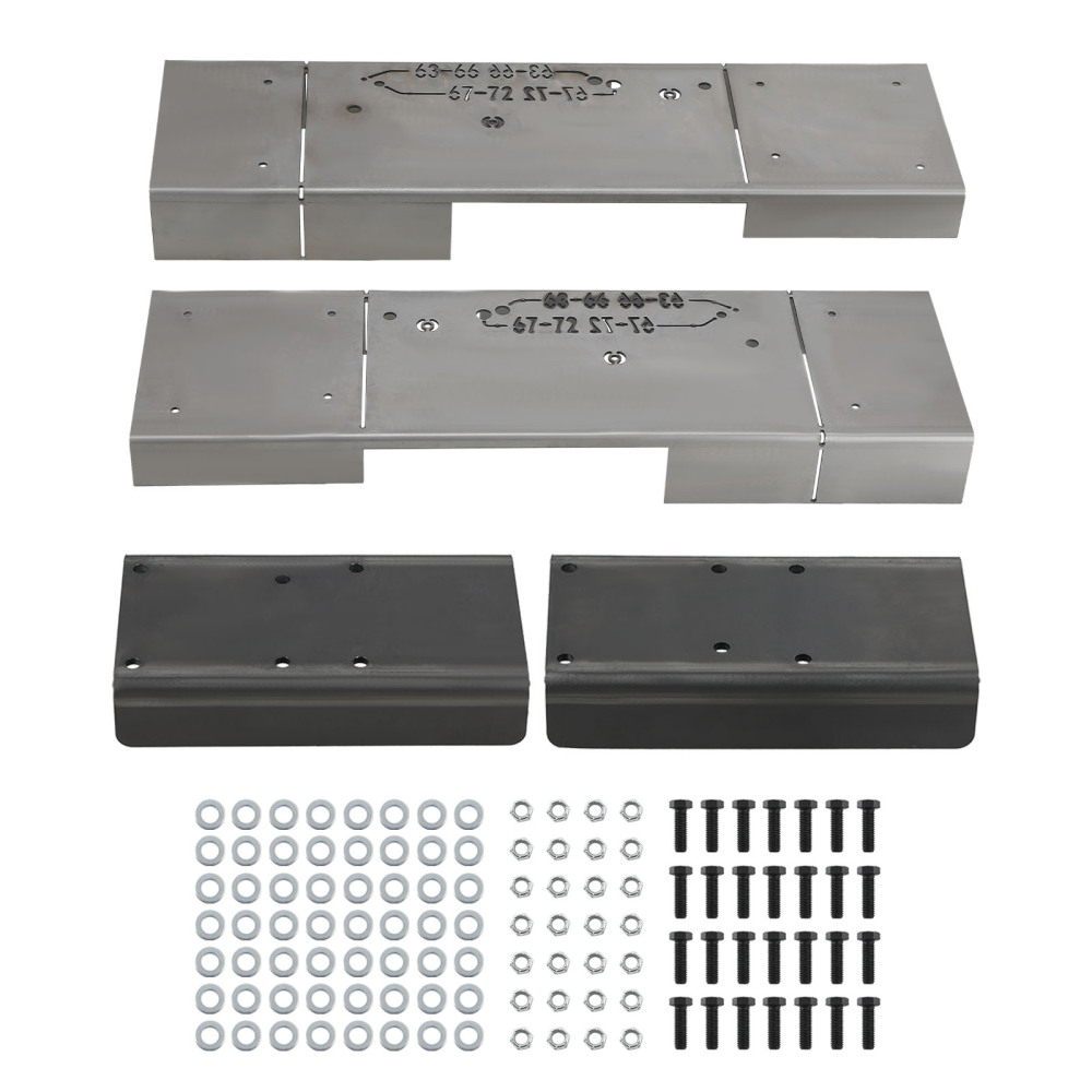 Truck Long to Short Bed Frame Conversion Kit compatible for Chevy GMC C10 1/4 Heavy Plate