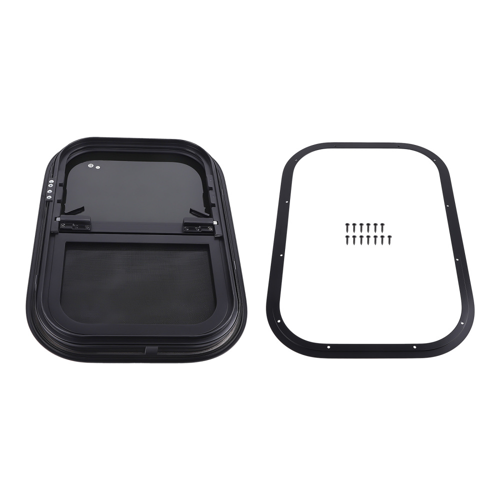 15 W 22 H RV Window for Camper/Trailer/Cargo/Food Truck Truck Mounting Ring