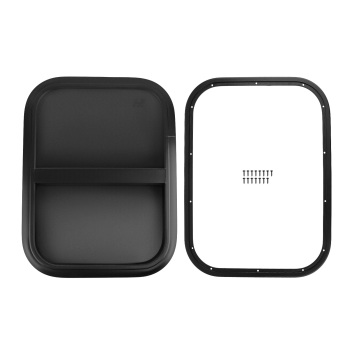 18 W 24 H RV Window for Camper/Trailer/Cargo/Food Truck Truck Mounting Ring