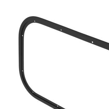 30 W 15 H RV Window for Camper/Trailer/Cargo/Food Truck Truck Mounting Ring