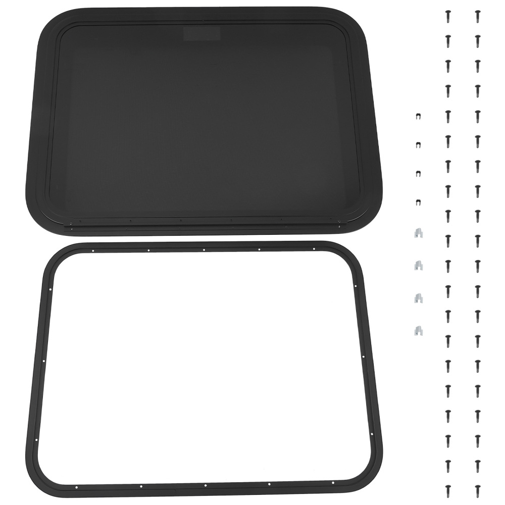 30 W 22 H RV Window for Camper/Trailer/Cargo/Food Truck Truck Mounting Ring