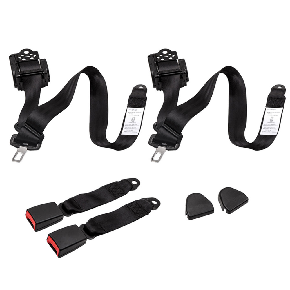 2 Ceintures De Sécurité Rétractables 3 Points compatible pour Jeep Cj Yj Wrangler 1982-1995