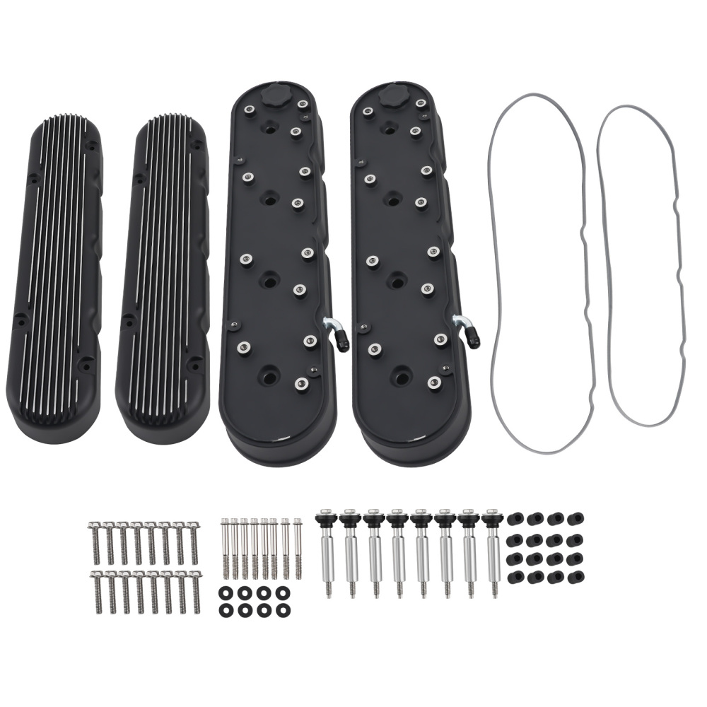 Fabricated Aluminum Valve Covers For LS Engines Using LS1, LS2 JM8082-2