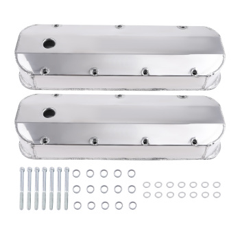 Fabricated AluminumValve Covers Center Bolt For Big Block compatible for Chevy 396 402