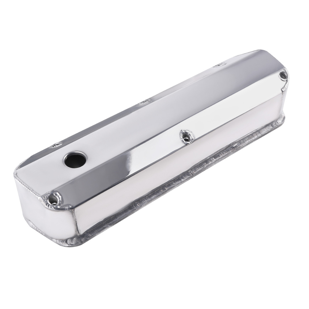 Fabricated Aluminum Tall Valve Covers compatible for Ford 260 289 302 351W 1962-1985