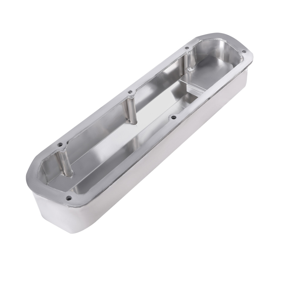 Fabricated Aluminum Tall Valve Covers compatible for Ford 260 289 302 351W 1962-1985