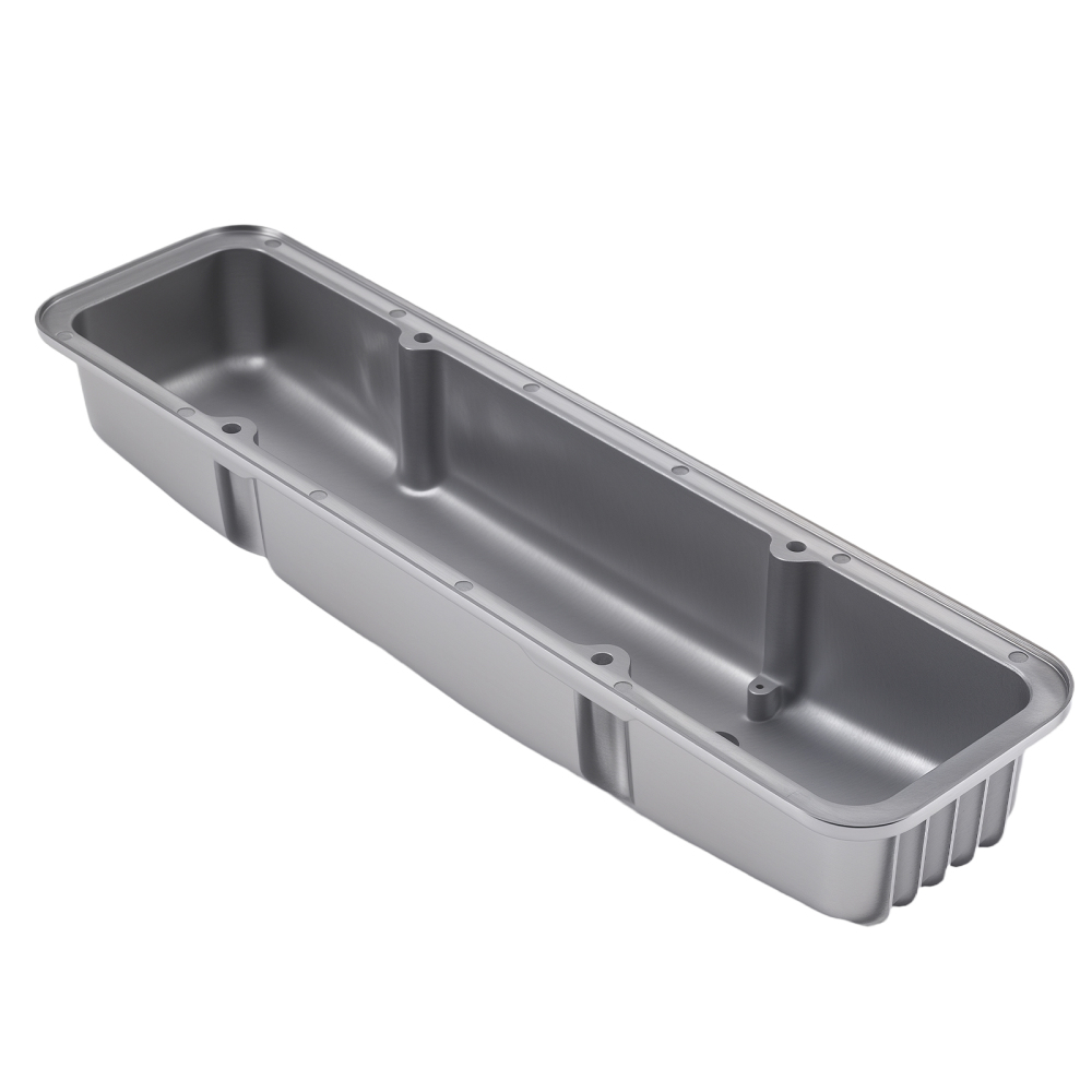 Aluminum Valve Cover Set compatible for Chevy SBC 283 302 305 327 350 1958-1986 Short