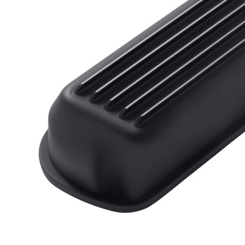 Aluminum Black Valve Covers compatible for Ford 289 302 351W 5.0L Finned 1962-1985