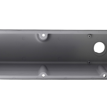 Aluminum Black Valve Covers compatible for Ford 289 302 351W 5.0L Finned 1962-1985