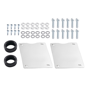 Aluminum Finned Polished Valve Cover compatible for Ford 289 302 351W SBC 1962-85