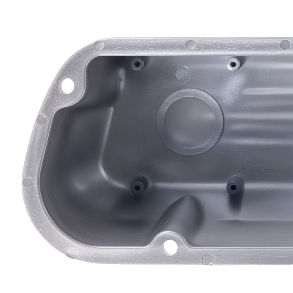 Aluminum Finned Polished Valve Cover compatible for Ford 289 302 351W SBC 1962-85