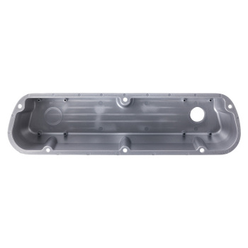 Aluminum Finned Polished Valve Cover compatible for Ford 289 302 351W SBC 1962-85