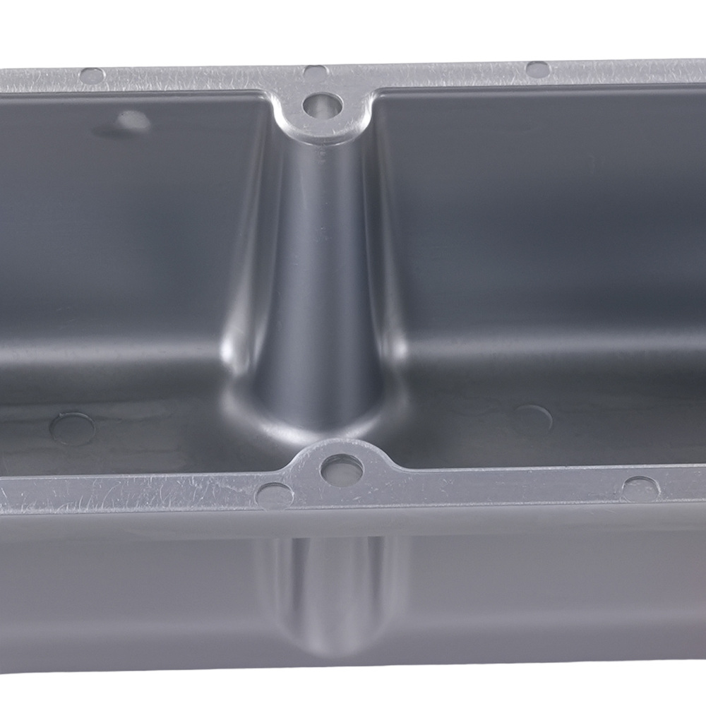 Aluminum Finned Polished Valve Cover compatible for Ford 289 302 351W SBC 1962-85