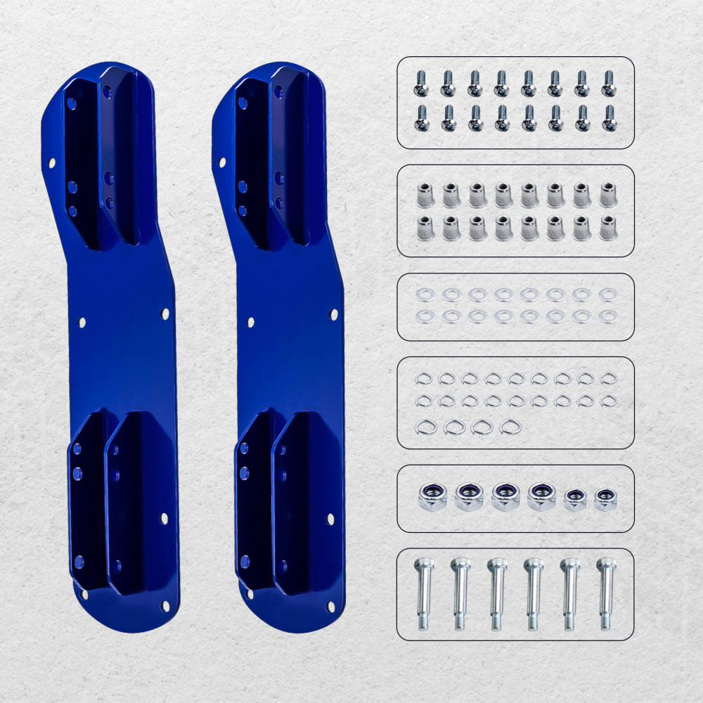 Third Row compatible for Seat Bracket Kit For 2007-2018 compatible for Jeep Wrangler JK Unlimited