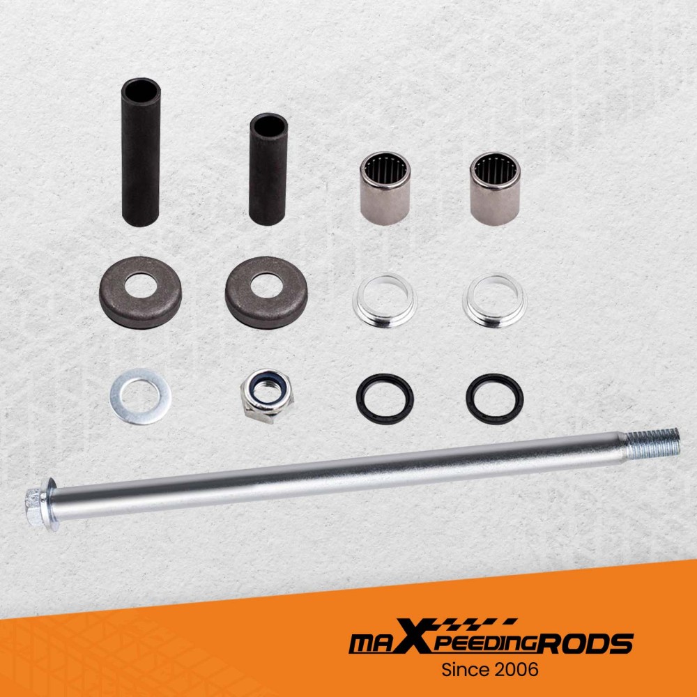 Seals Bolt Kit compatible for Honda 400EX 400 EX Swingarm Pivot Bolt with Sleeve Bearings Set