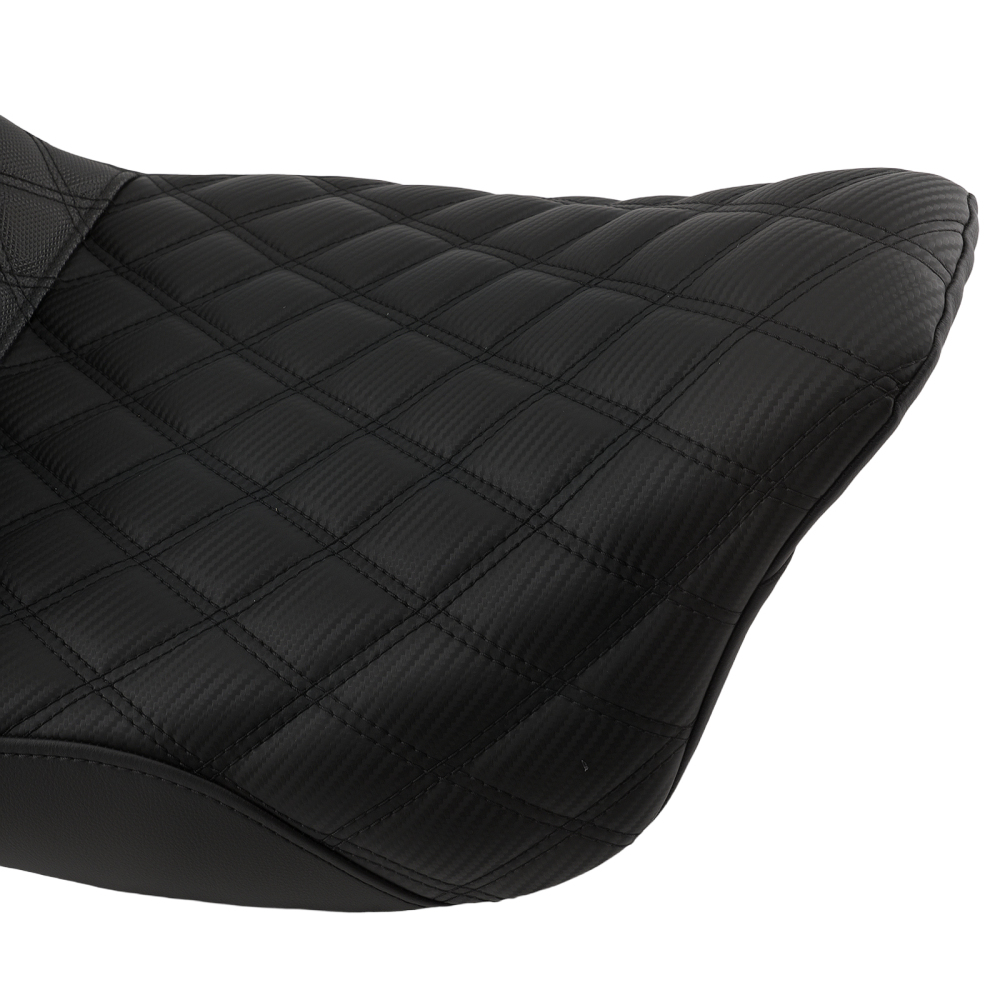 Driver Passenger compatible for Seat Compatible for Harley Touring Models 2008-2023 ABS Plastic