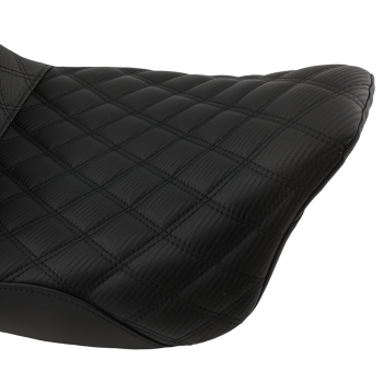 Driver Passenger compatible for Seat Compatible for Harley Touring Models 2008-2023 ABS Plastic