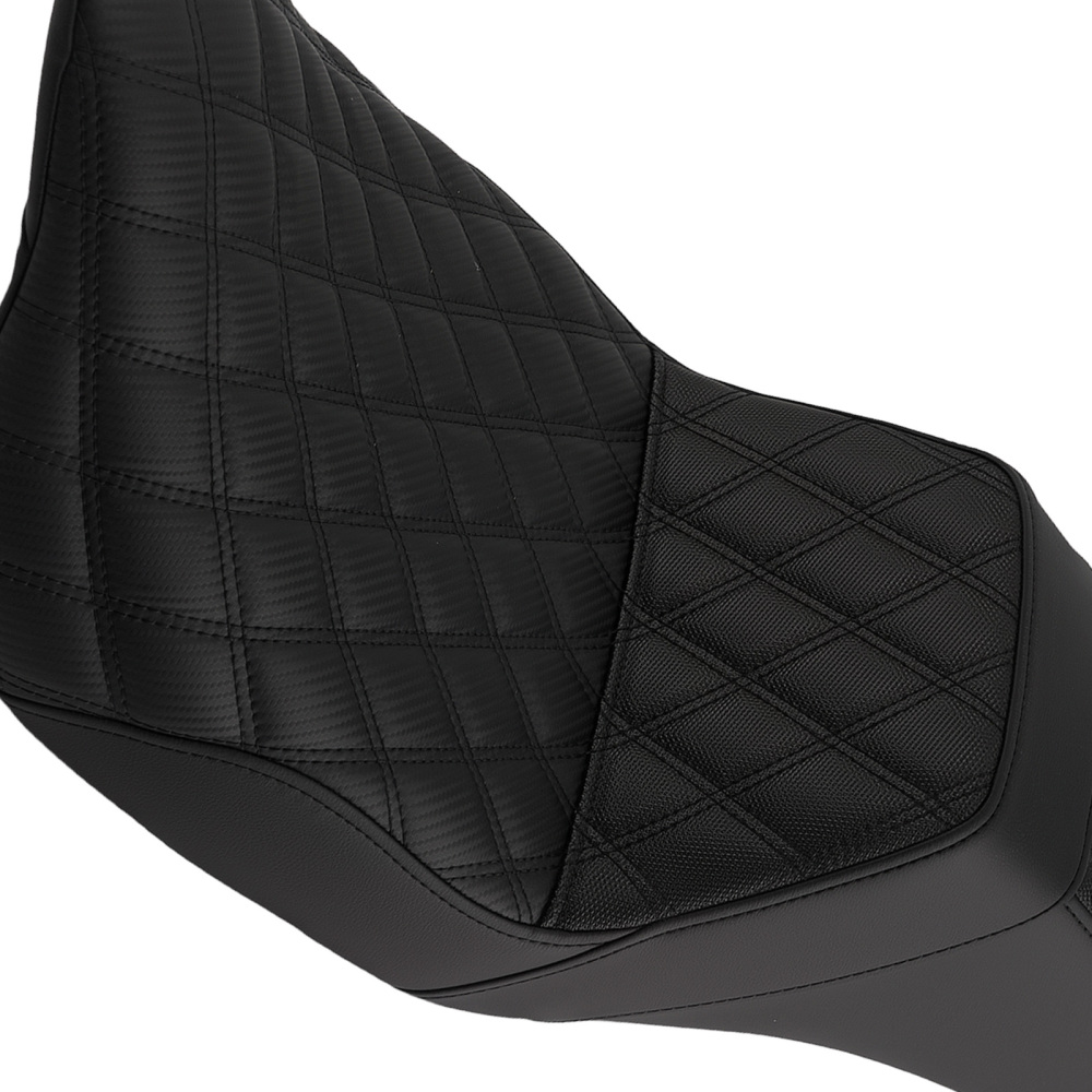 Driver Passenger compatible for Seat Compatible for Harley Touring Models 2008-2023 ABS Plastic